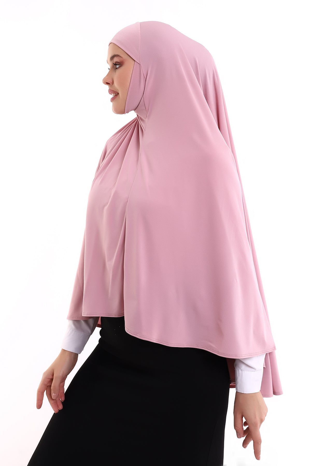 One-Piece Overhead Khimar Hijab | Soft Modal Islamic Scarf for Women - Ihvan