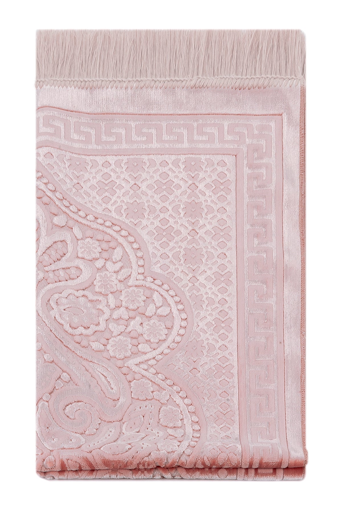 Soft Plush Velvet Muslim Prayer Rug (Sajadah | Janamaz | Salah Mat) - Ihvan