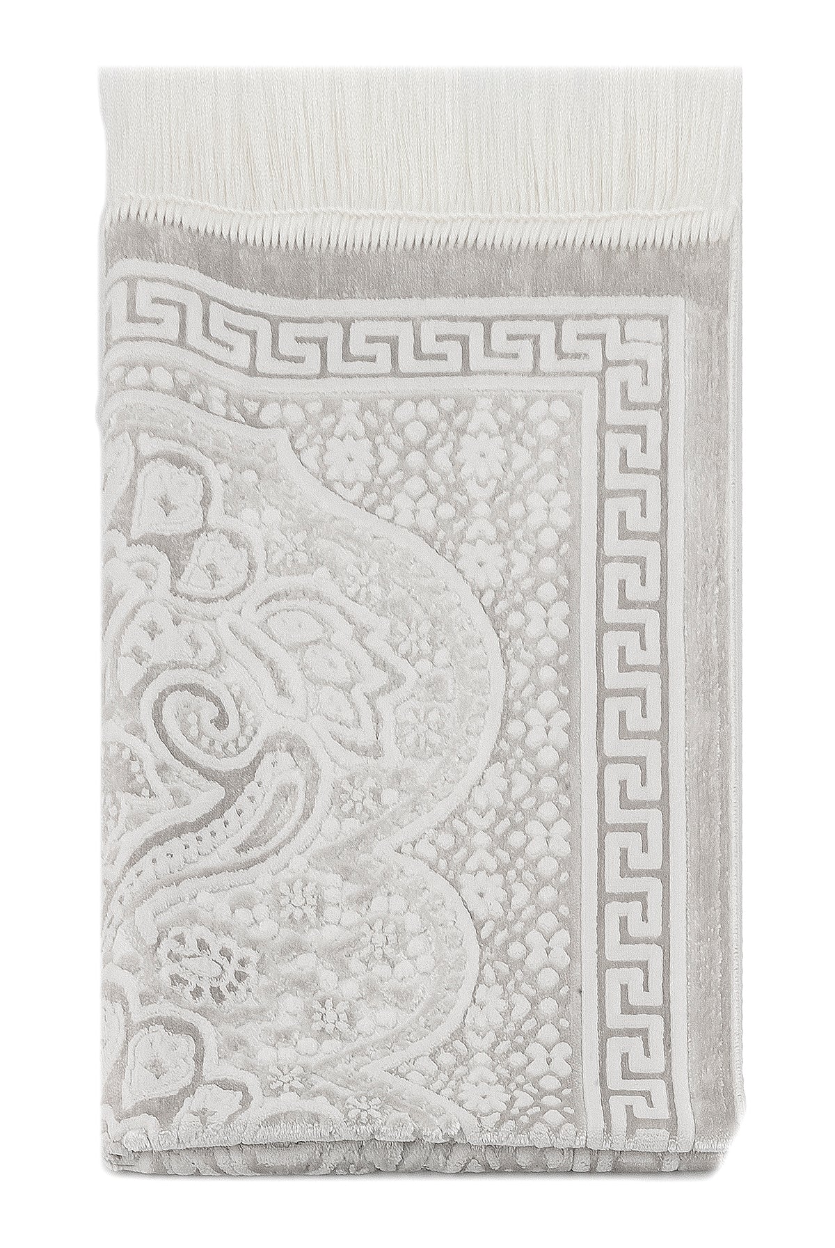 Soft Plush Velvet Muslim Prayer Rug (Sajadah | Janamaz | Salah Mat) - Ihvan