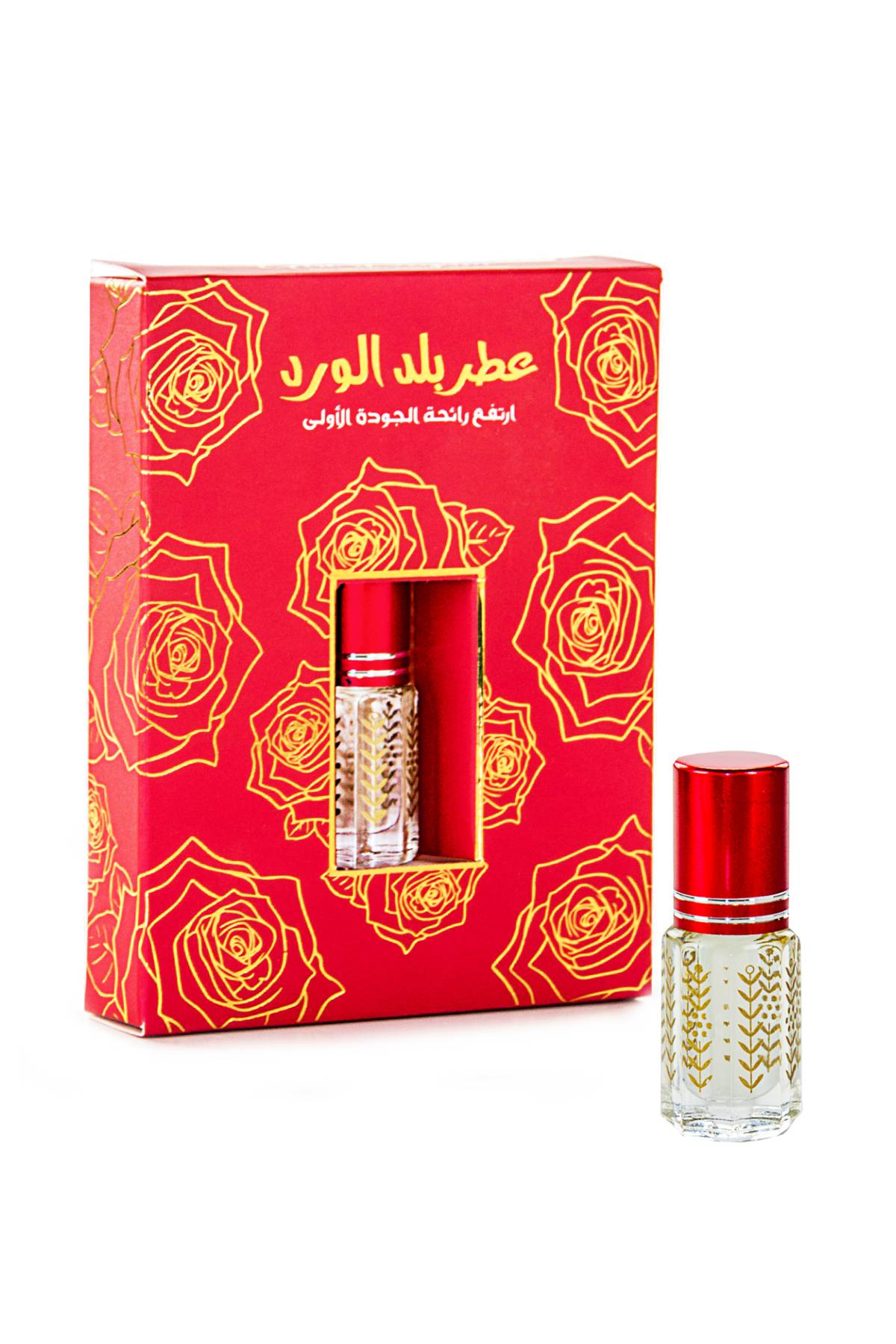 Rose Essence | Islamic Fragrance Roll-On | Alcohol-Free Attar for Prayer & Daily Use (3 ml) - Ihvan