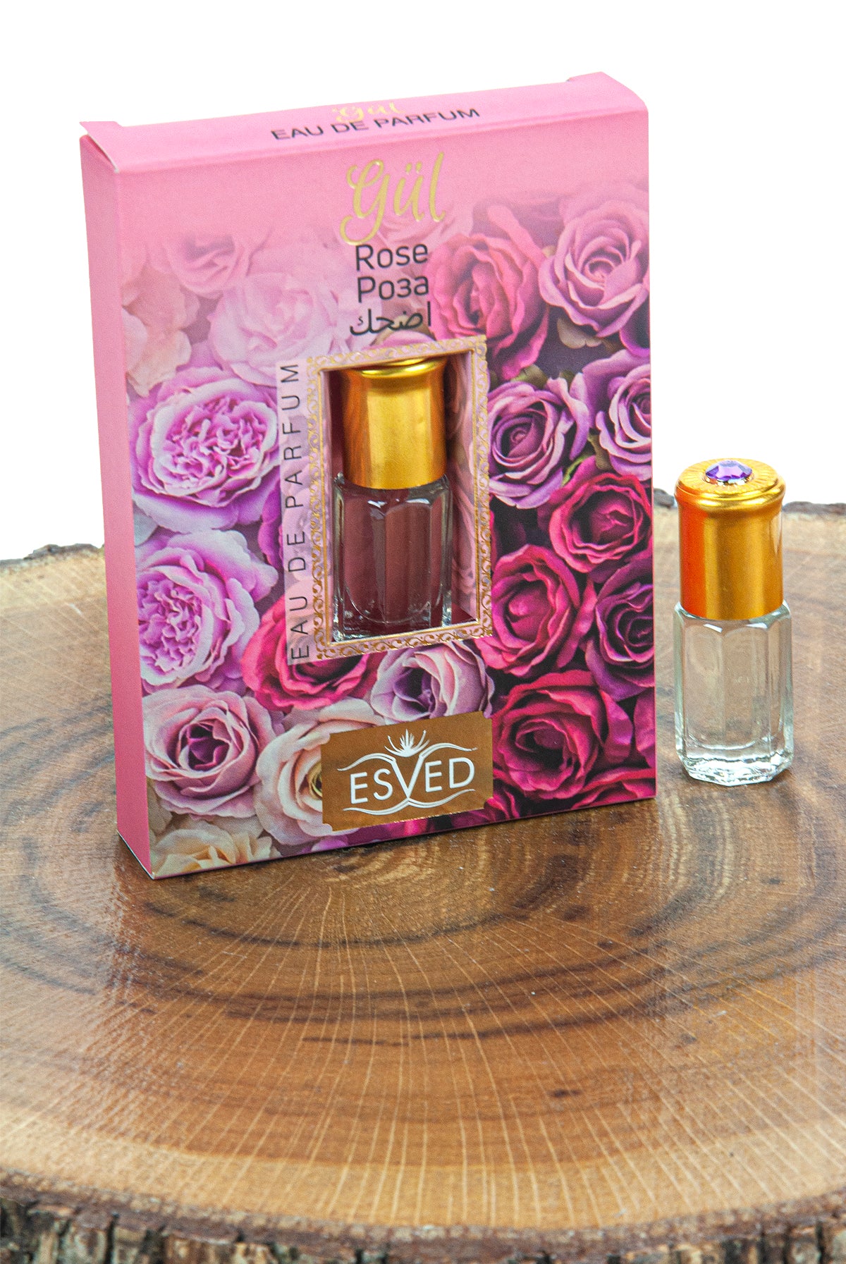 Mina & Rose Islamic Essences | For Personal Use, Prayer Rugs & Gifting | Alcohol-Free Attar Fragrance Set with Slim Roll-Ons - Ihvan