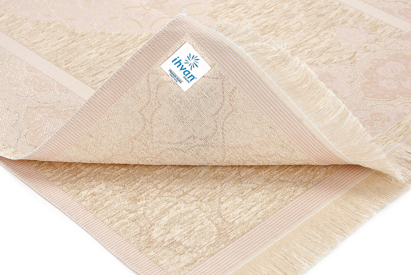 Serene Chenille Muslim Prayer Rug (Sajadah | Janamaz | Salah Mat) - Ihvan