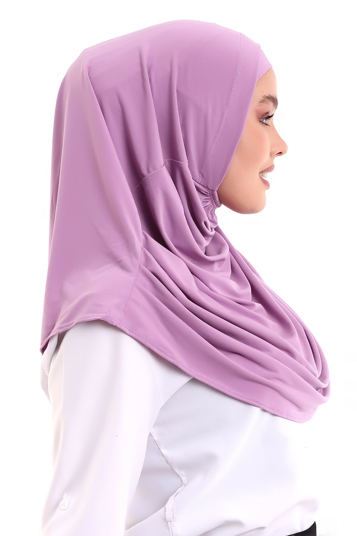 One-Piece Ready-to-Wear Hijab with Inner Bonnet | Full Coverage Islamic Headscarf for Women - Ihvan