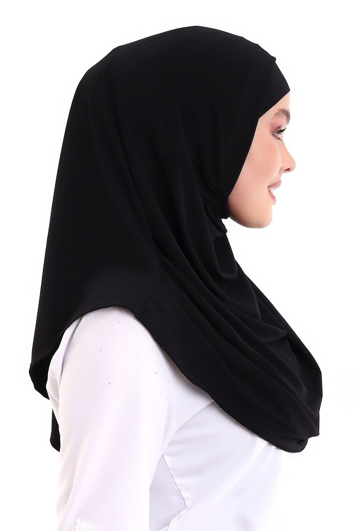 One-Piece Ready-to-Wear Hijab with Inner Bonnet | Full Coverage Islamic Headscarf for Women - Ihvan