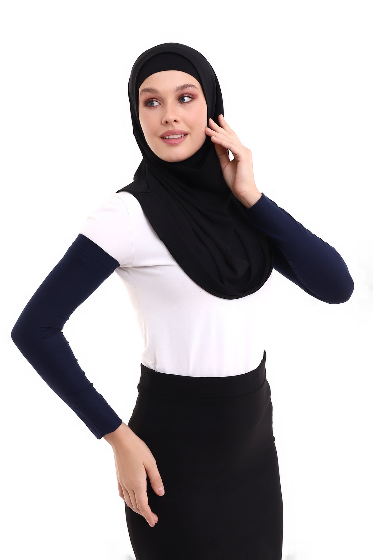 Soft Stretchy Hijab Arm Sleeves for Muslim Women | Modest Lycra Arm Covers - Ihvan