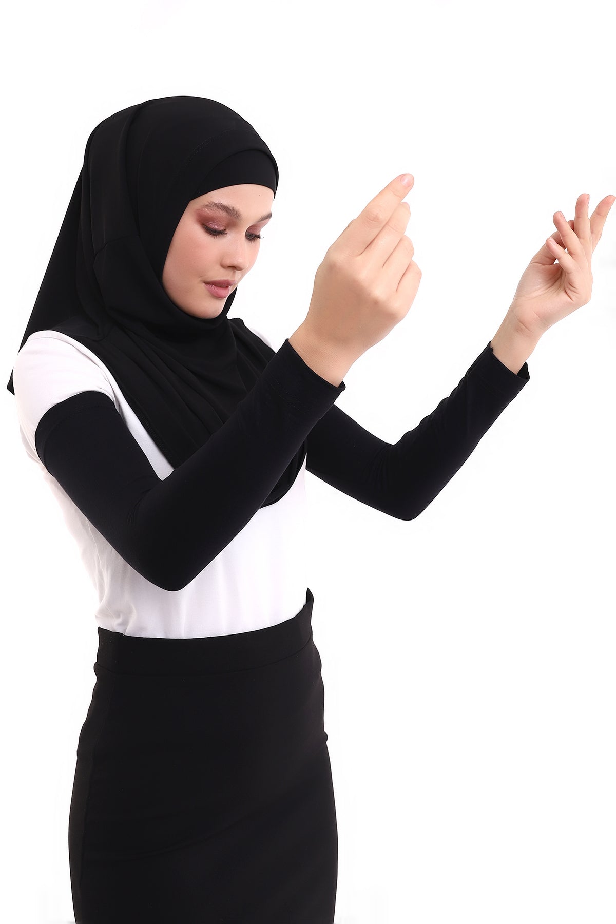 Soft Stretchy Hijab Arm Sleeves for Muslim Women | Modest Lycra Arm Covers - Ihvan
