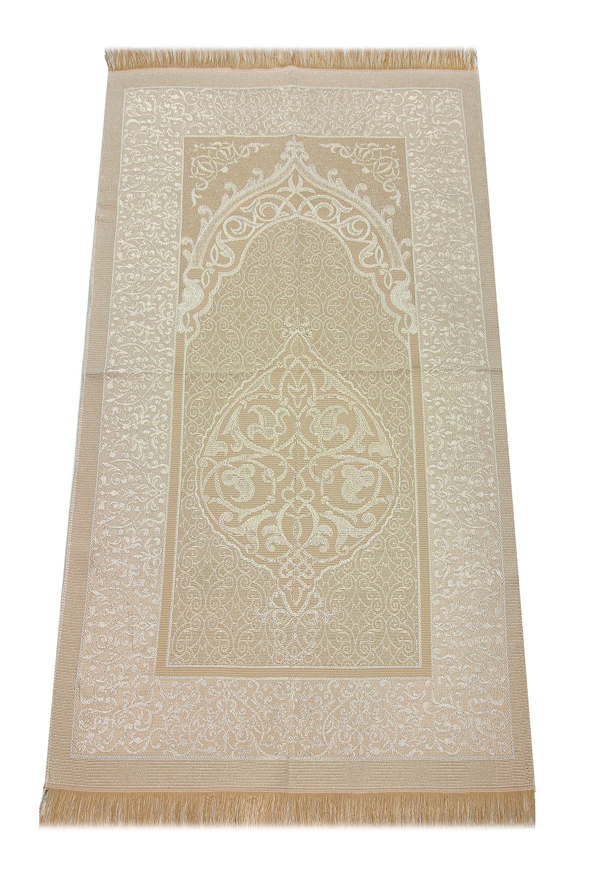 Elegant Travel Prayer Rug Set (Sajadah | Tasbih | Pouch Bag ) - Ihvan