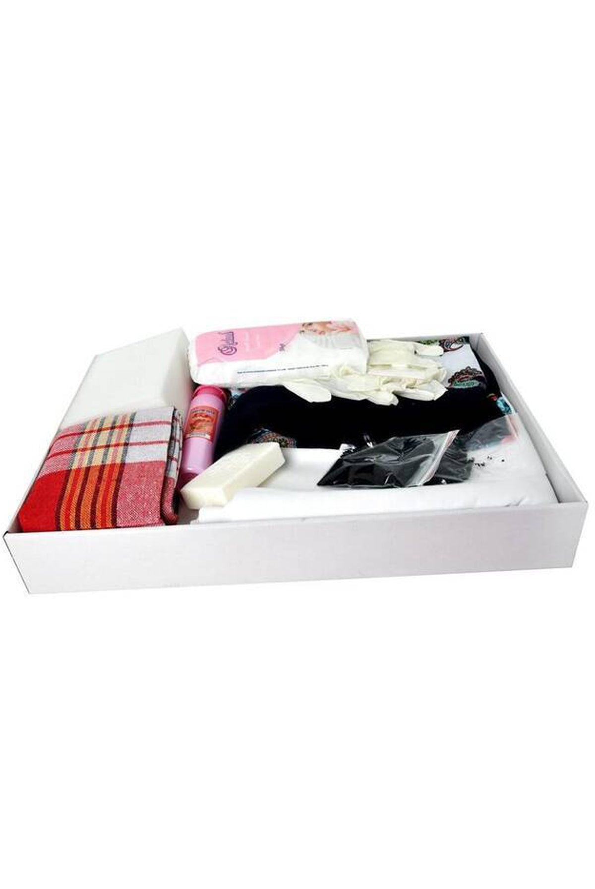 Luxury Kafan Shroud Set for Women | Complete Islamic Funeral Kit - 10 Meters - Ihvan