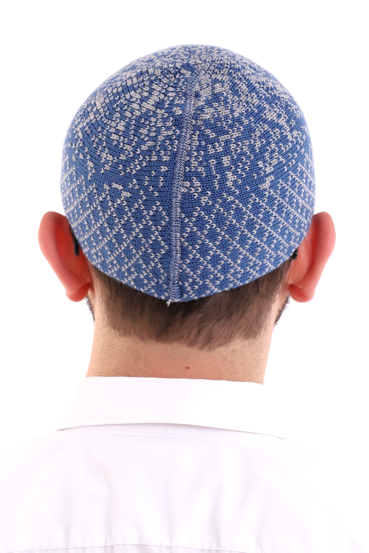 Muslim Winter Wool Knitting Skullcap for Men, Islamic Gifts, Standart Size - ihvan
