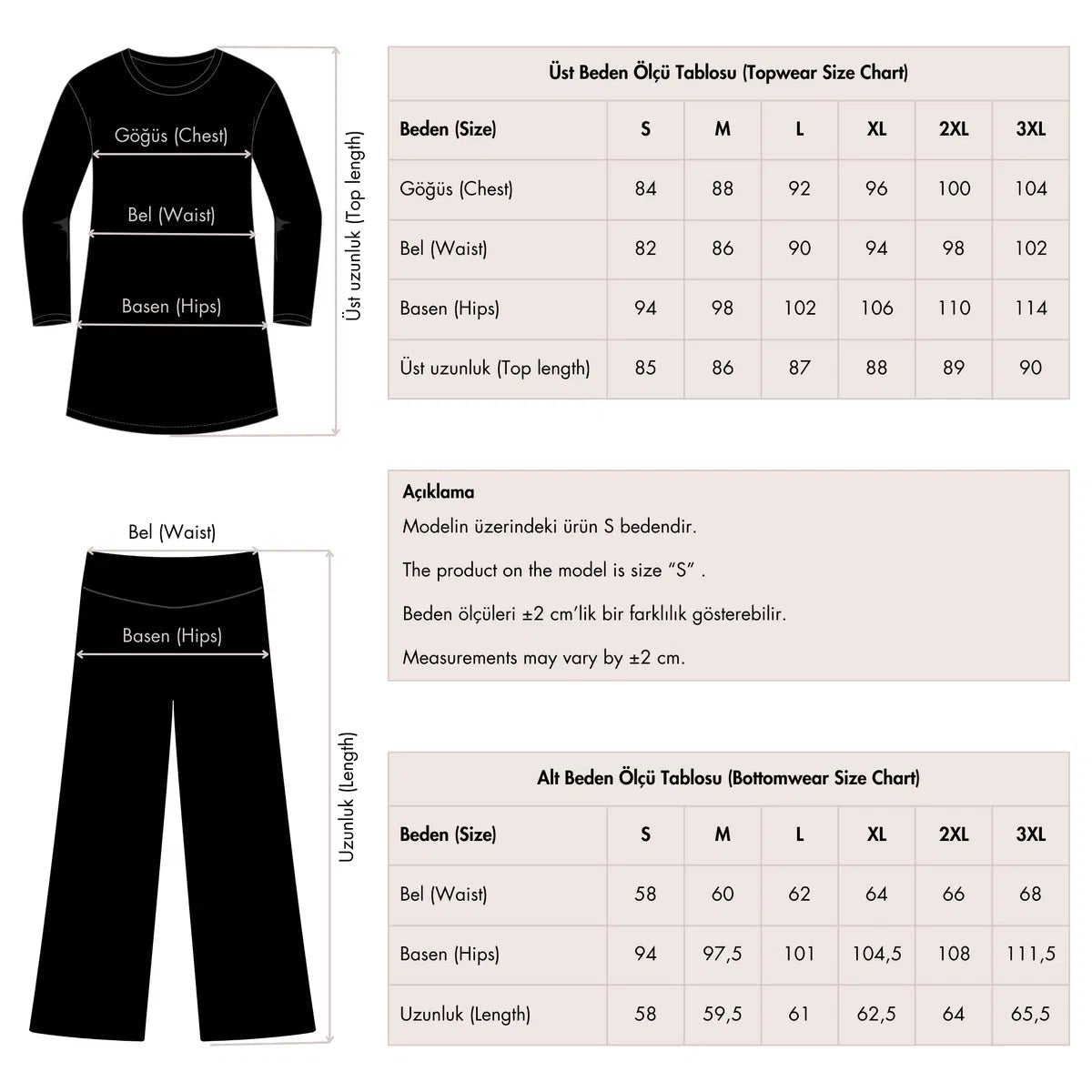 Alfasa Quick - Drying Patterned Raglan Short - Sleeve Semi - Closed Hijab Swimsuit 24708 - 25 Black - ihvan