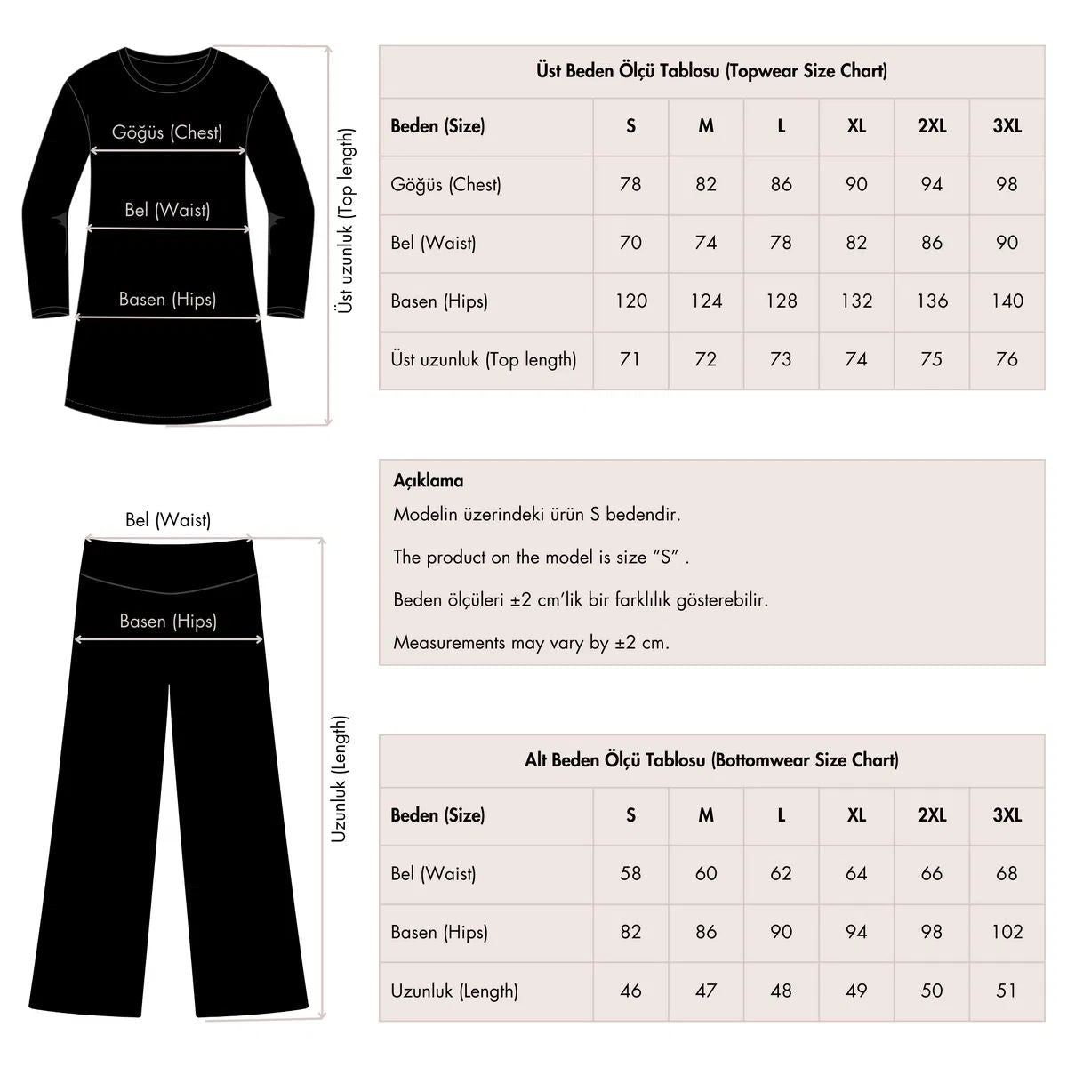 Alfasa Women's Leaf Pattern Sleeveless 4 - Piece Quick - Drying Semi - Closed Swimsuit Set 25915 - 25 Black - ihvan