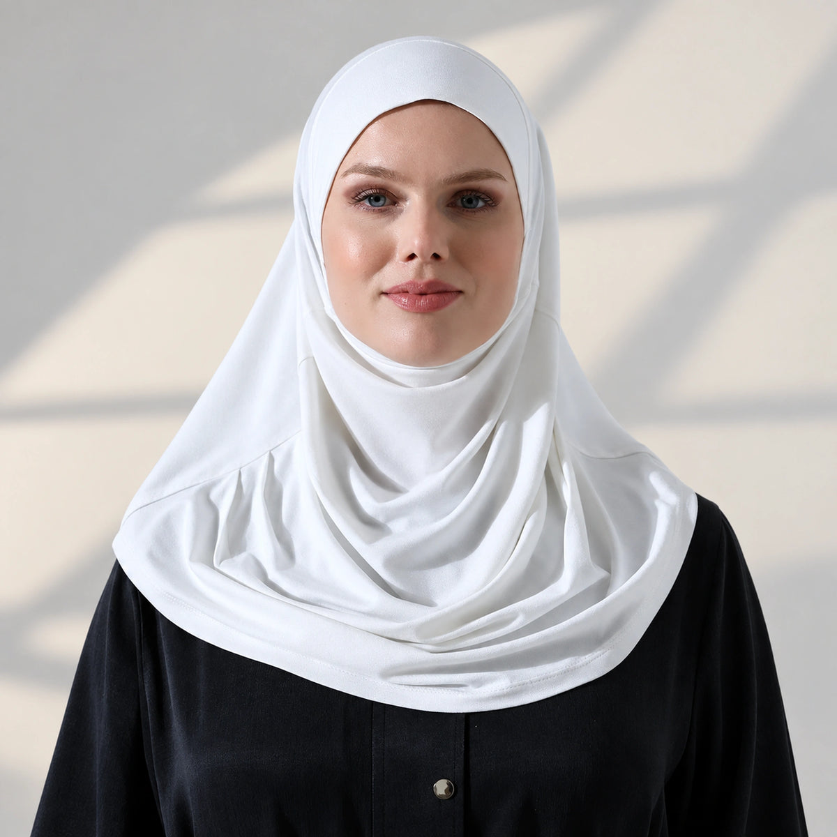 One-Piece Ready-to-Wear Prayer Hijab – Slip-On Modest Headscarf