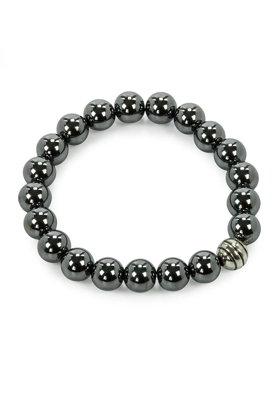 Natural Agate Stone Bracelet for Women & Men, Elastic Beaded Energy Bracelet, Balance & Stress Relief Jewelry Set in Gift Box