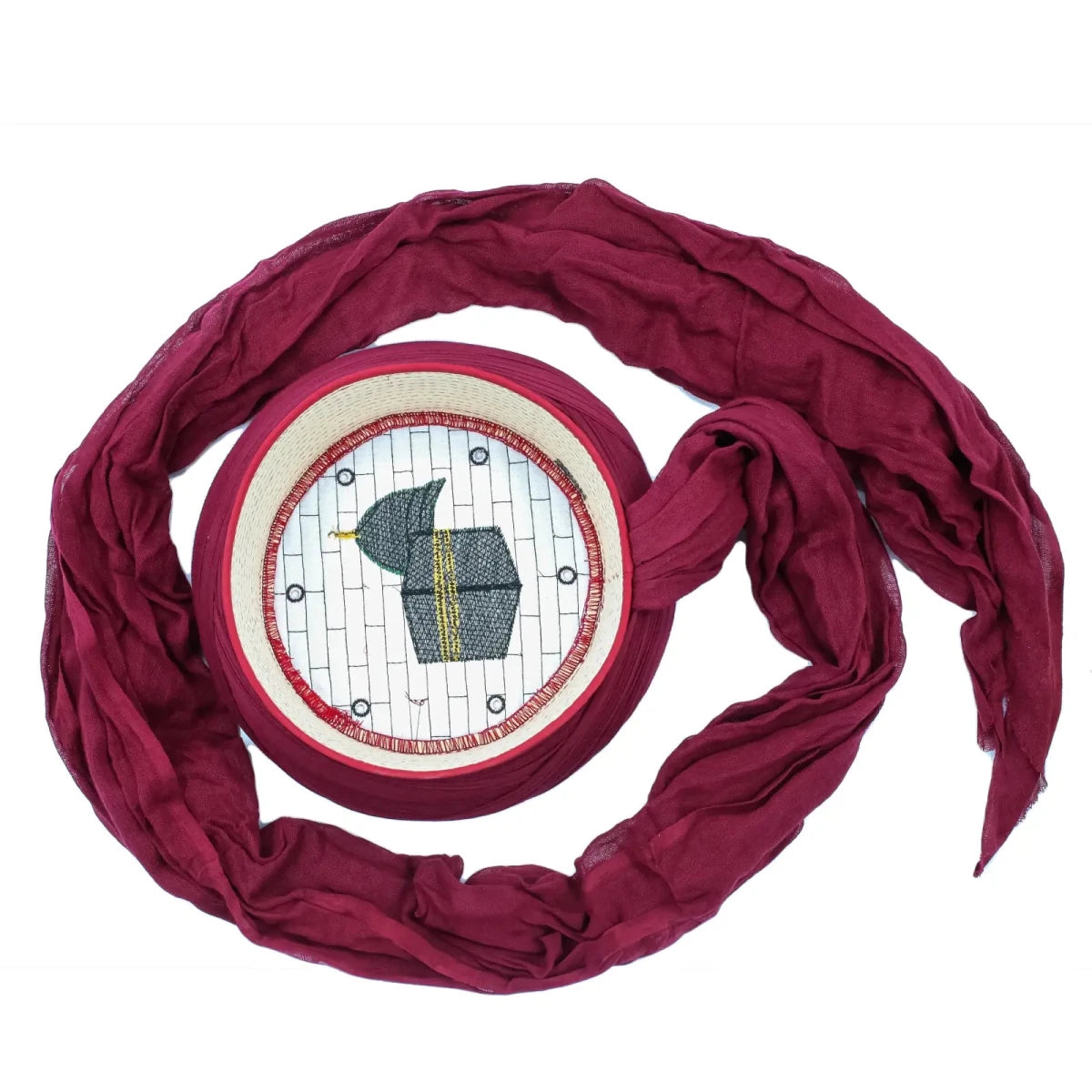 Hajj & Umrah Pre-Wrapped Islamic Turban Cap – 7 Metre Cross-Wrapped Amama - ihvan