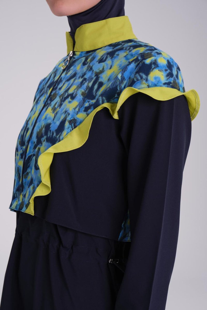 Haşema Esila Mia Sleeveless Overdress Full-Covered Burkini Set HSM-3429 - ihvan
