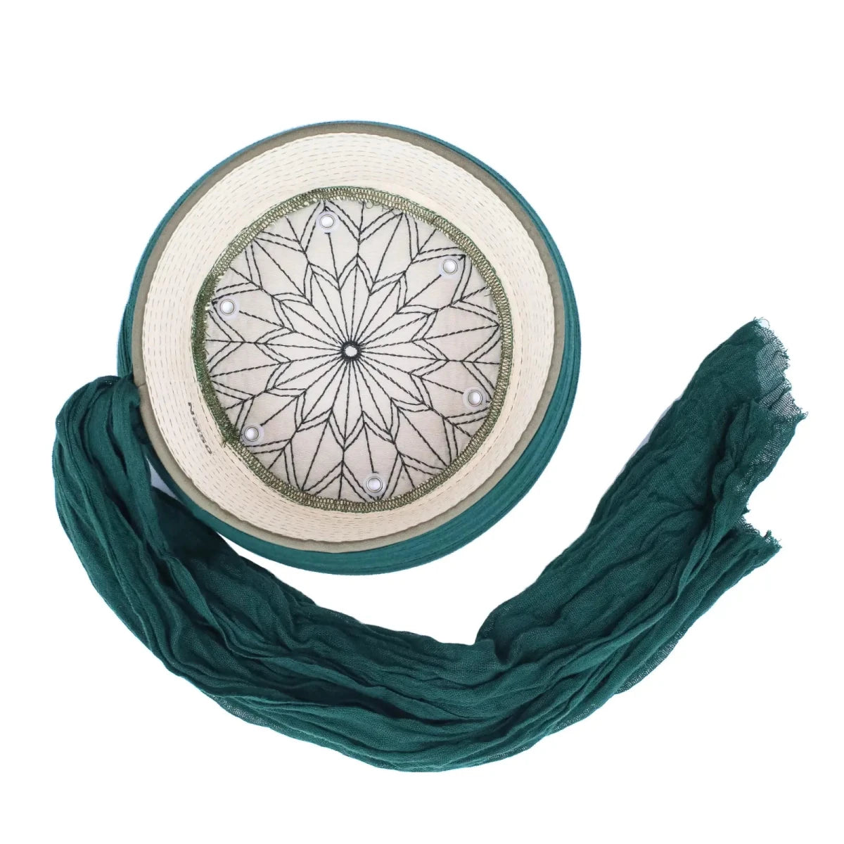 Kids Pre-Wrapped Islamic Turban Cap – 4 Metre Amama with Ventilated Kufi - ihvan