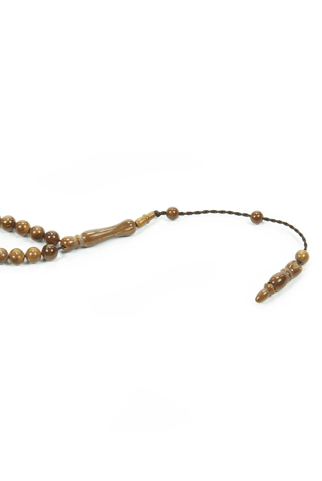 Kuka Wood Tasbih Prayer Beads – 33 Beads – Round Cut