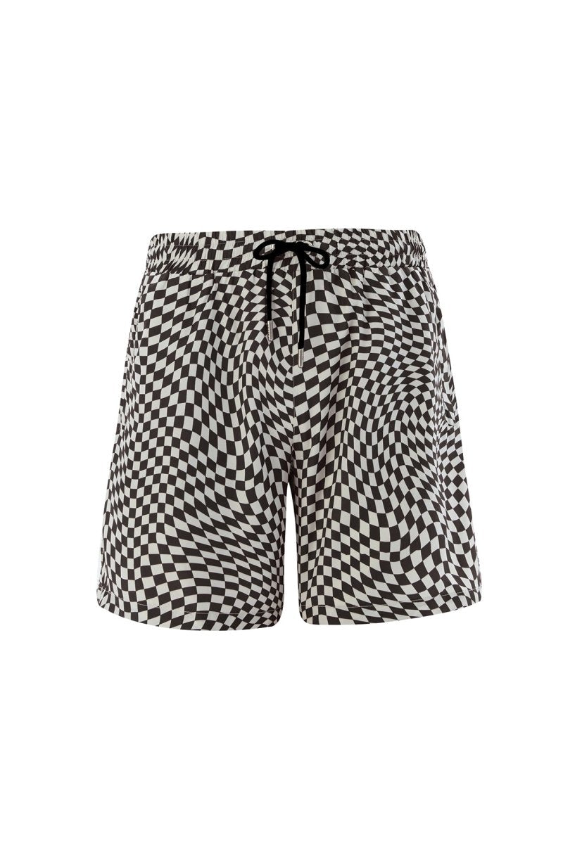 Lapieno Devan S139-23 Black Women's Pool Shorts - ihvan