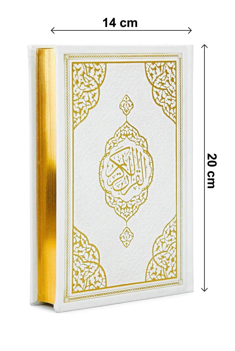 Medina Script Hafiz Size Quran – Thermo Leather Cover with Embossed Design - ihvan