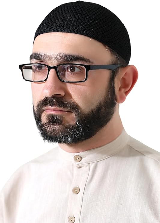 Men’s Premium Kufi Hat | Breathable Islamic Prayer Cap | Taqiyah, Takke & Skullcap - ihvan