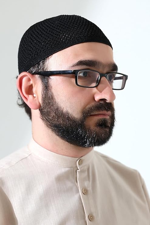 Men’s Premium Kufi Hat | Breathable Islamic Prayer Cap | Taqiyah, Takke & Skullcap - ihvan