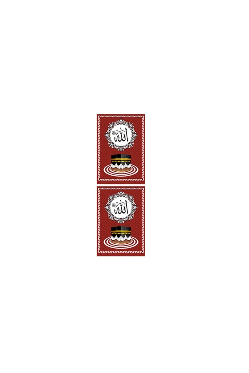 Minbar Curtain Set – 3 - Piece Set with Rollable Stor, Satin Fabric - ihvan