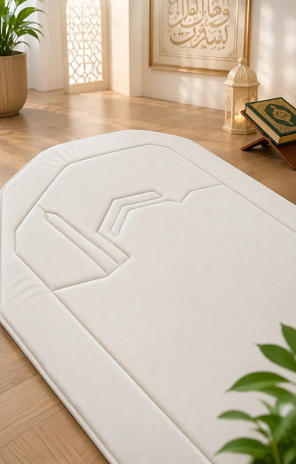 Orthopedic Padded Prayer Mat – Thick Soft Prayer Rug with Knee & Joint Support