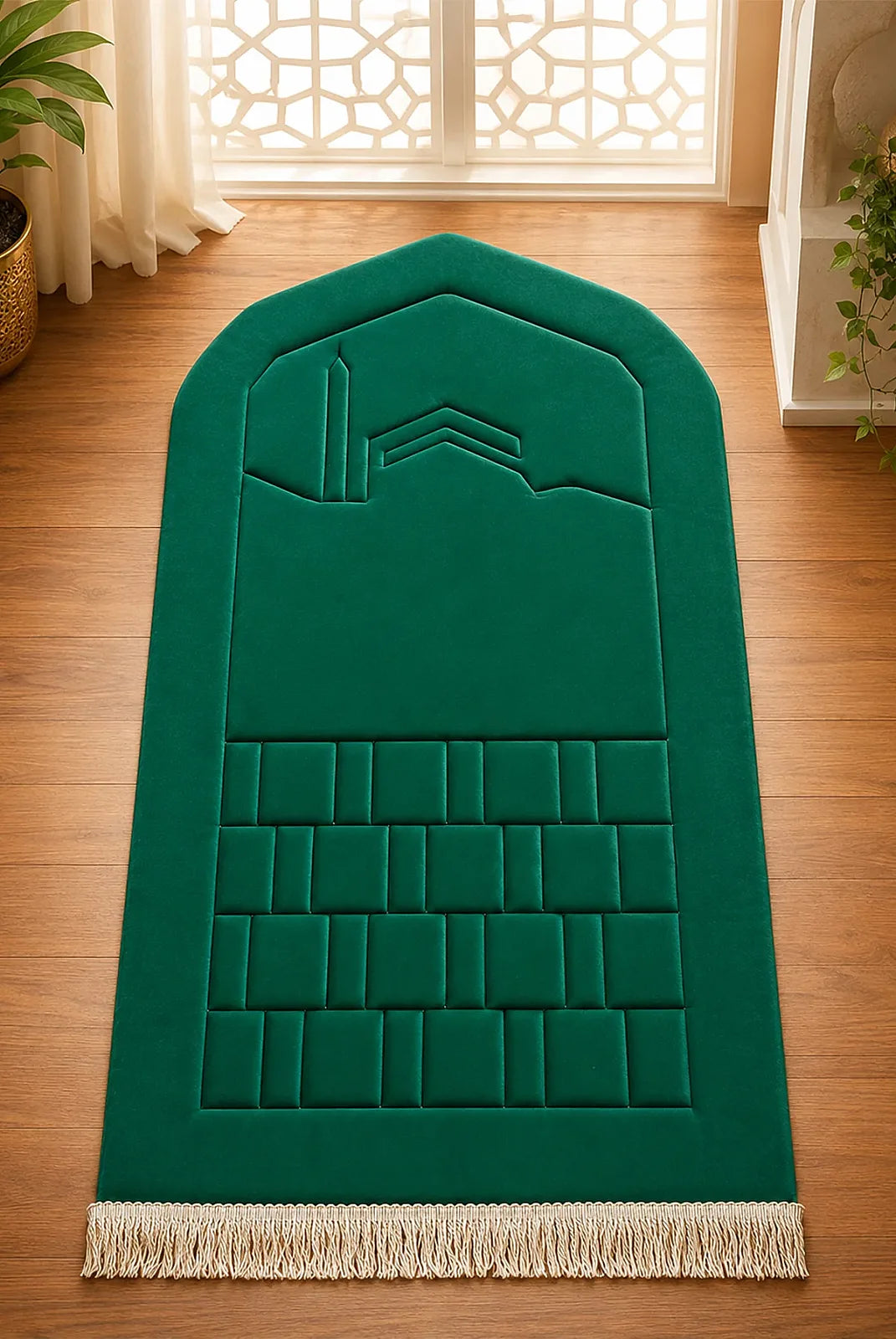 Orthopedic Padded Prayer Mat – Thick Soft Prayer Rug with Knee & Joint Support