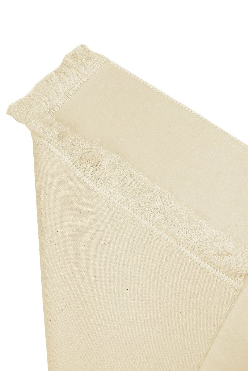 Plain Velvet Prayer Rug – Soft Minimalist Sajadah - ihvan