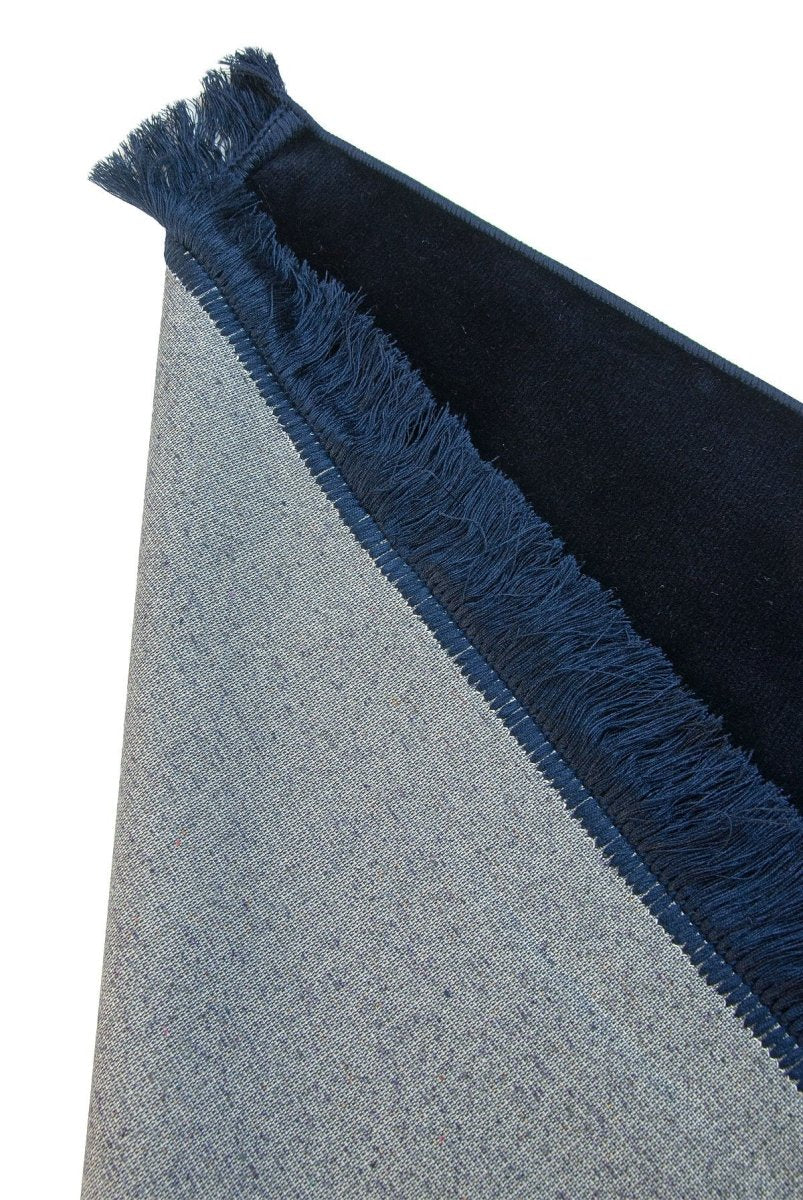 Plain Velvet Prayer Rug – Soft Minimalist Sajadah - ihvan