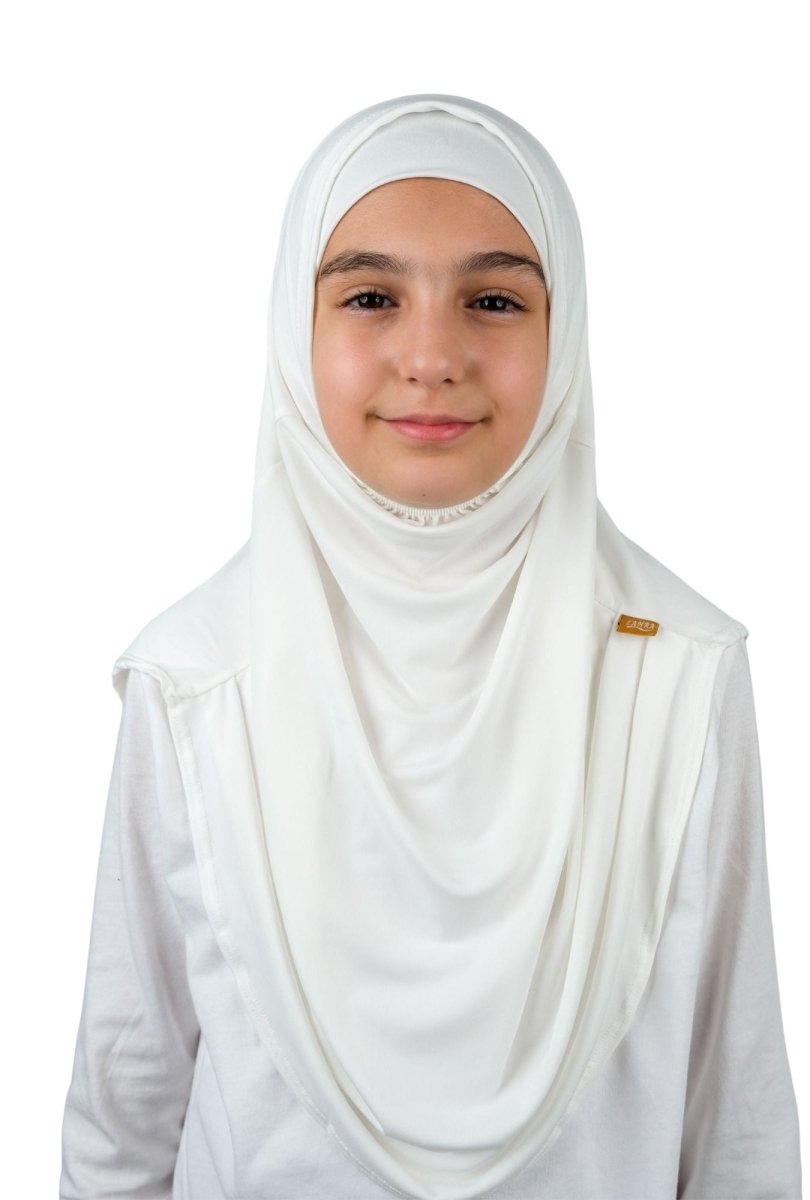 Practical Easy - To - Wear Bonnet Scarf for Kids Pink - ihvan