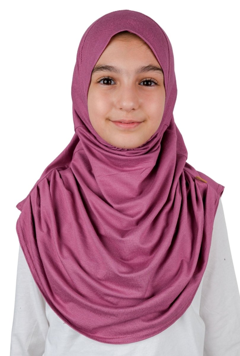 Practical Easy - To - Wear Scarf for Kids Black - ihvan