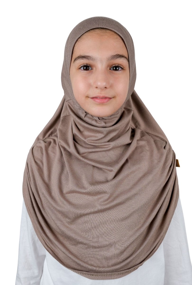 Practical Easy - To - Wear Scarf for Kids Black - ihvan