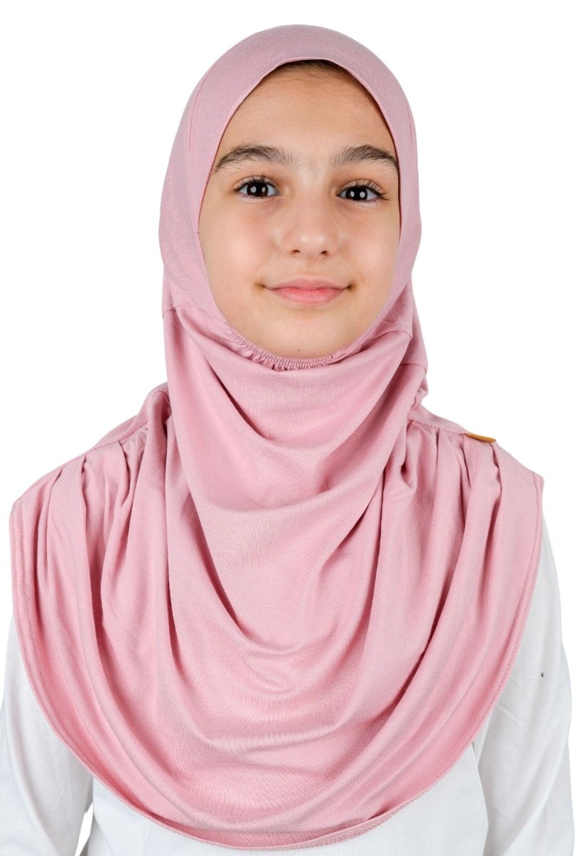 Practical Easy - To - Wear Scarf for Kids Black - ihvan