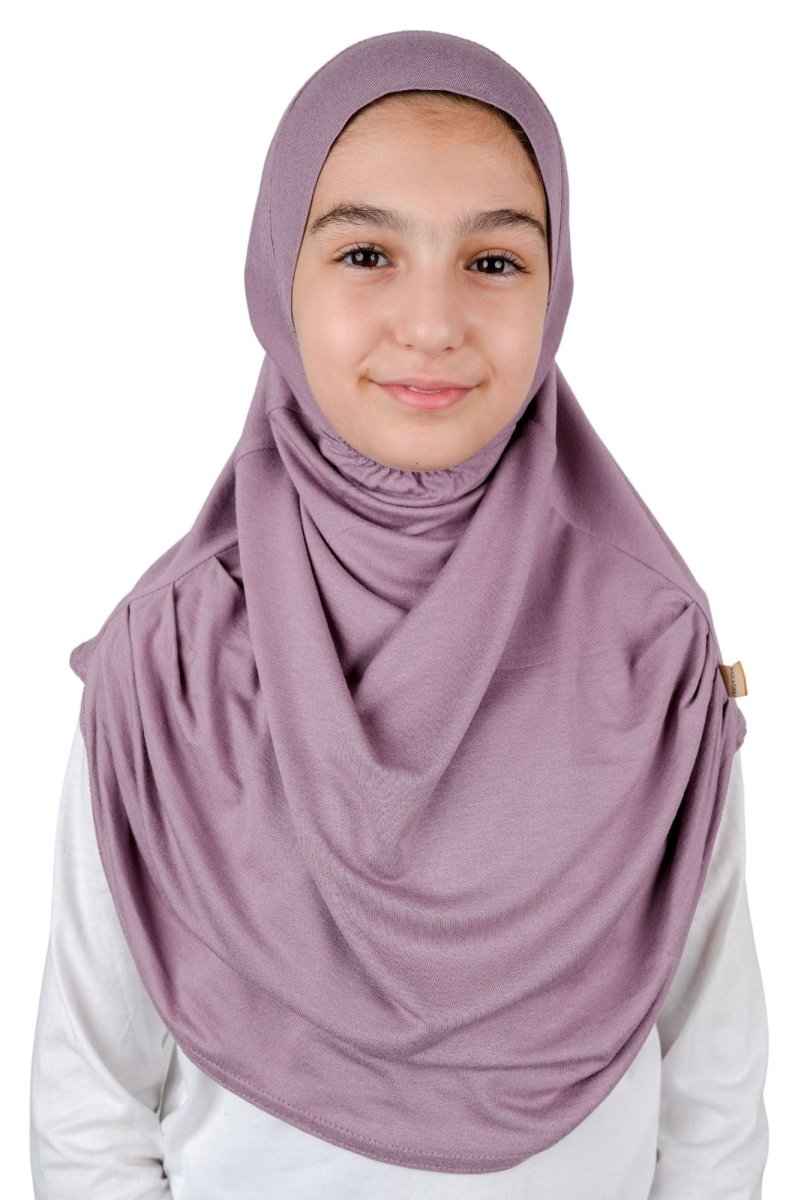 Practical Easy - To - Wear Scarf for Kids Black - ihvan