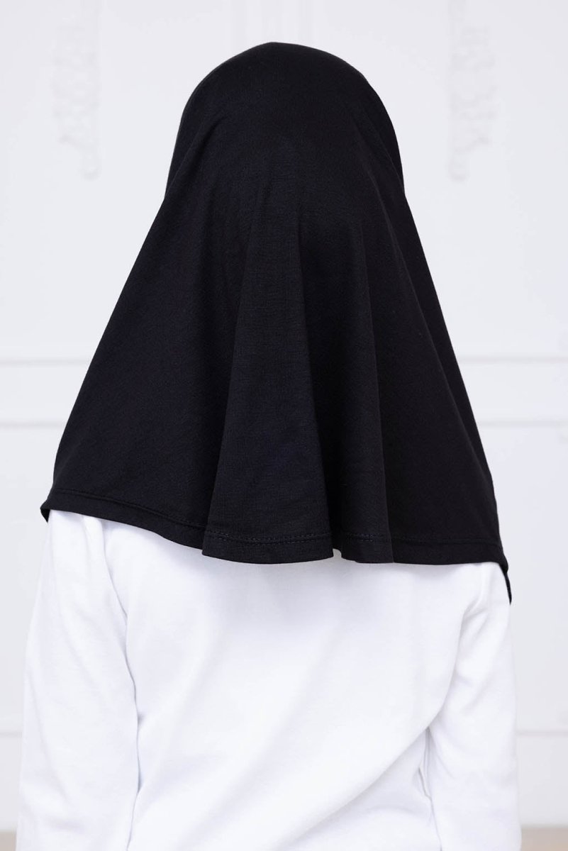Ready to Wear Instant Hijab for Girls | Soft Viscose One-Piece Kids Headscarf for Daily Wear, Prayer & School - ihvan