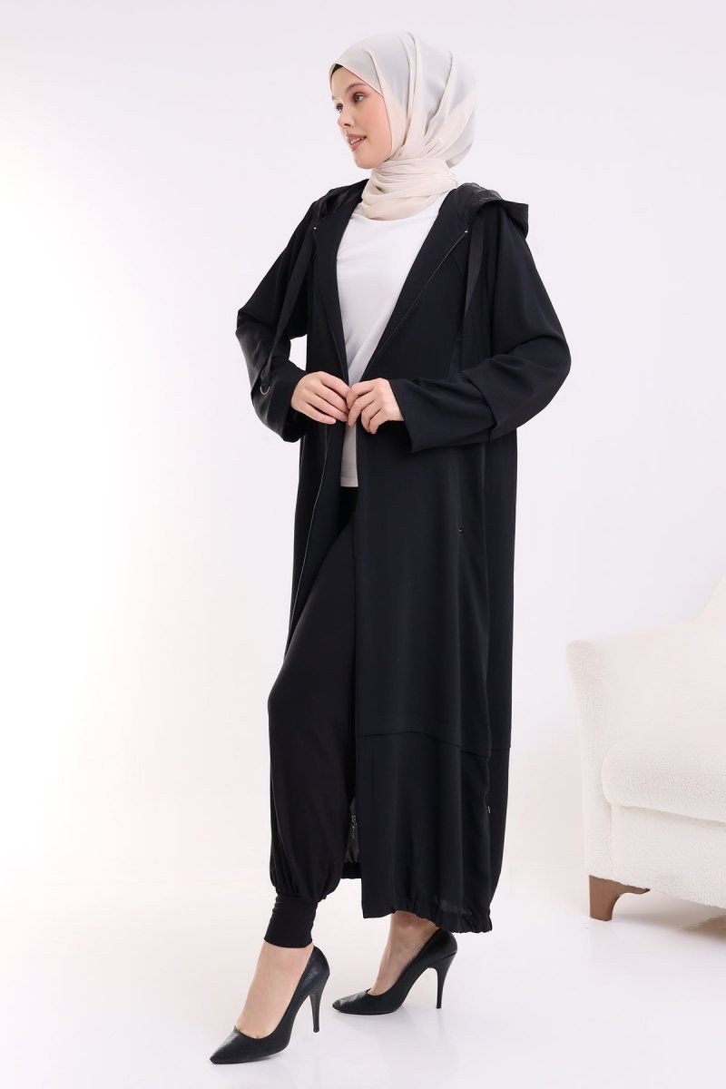 Women's Lightweight Cotton Lounge Pants | Loose Genie Trouser Under Abaya Wear | Comfy Modest Clothing for Hajj, Umrah & Travel - ihvan