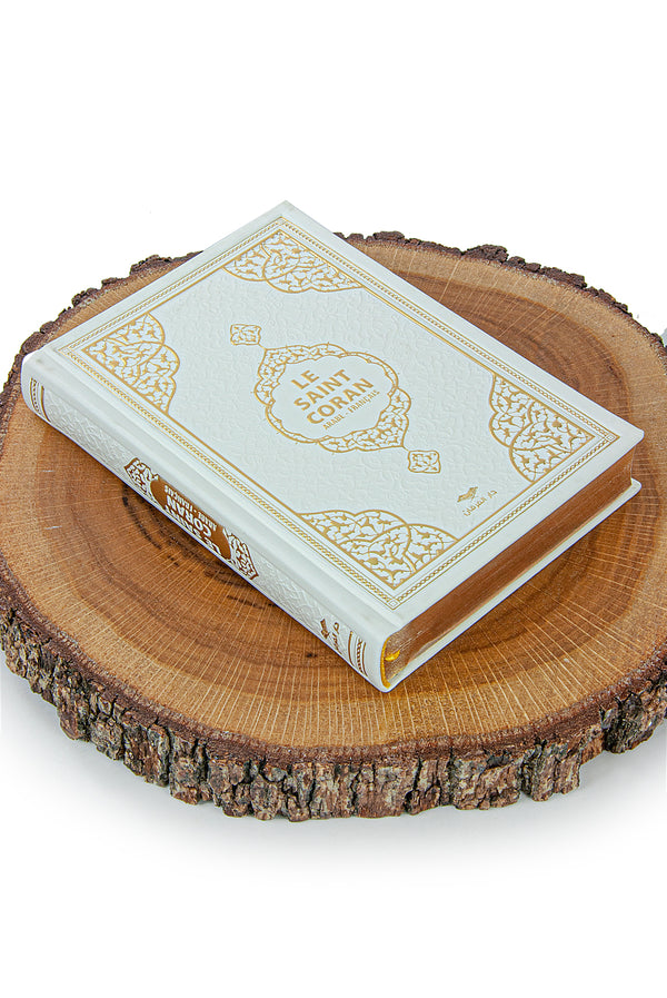 Holy Quran with French Translation Medium Size, Skullcap