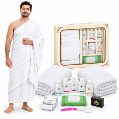 Bamboo Ihram VIP 11-Piece Hajj & Umrah Travel and Hygiene Set