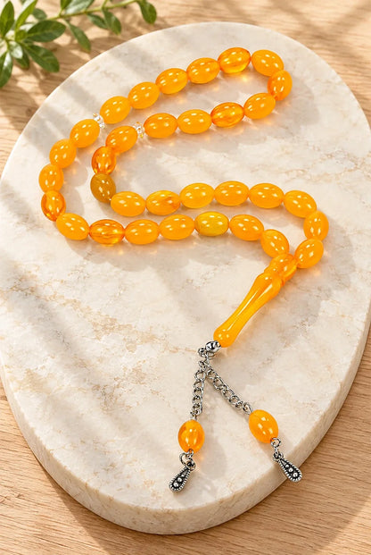 10-Pack 33-Bead Plastic Tasbih Set – 8 mm Hajj, Umrah & Mawlid Gifts