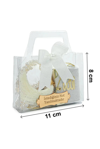 10-Pack Personalized Mawlid Gift Set with Mini Quran, Dhikr Counter & Tasbih - ihvan