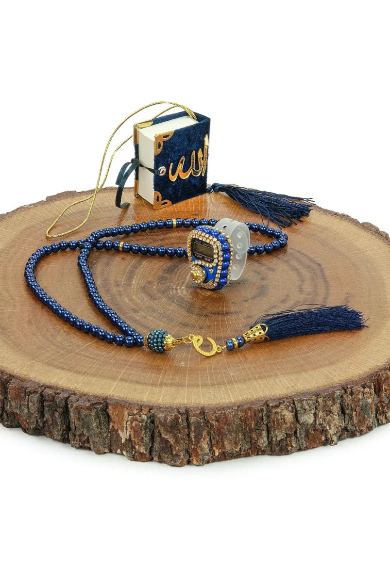 10-Pack Personalized Mawlid Gift Set with Mini Quran, Dhikr Counter & Tasbih - ihvan