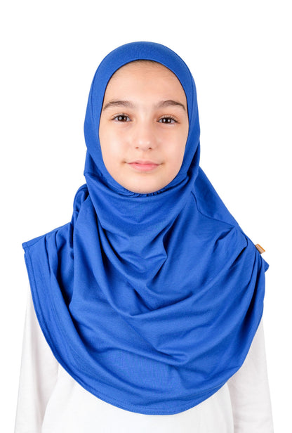 Practical Easy-To-Wear Scarf for Kids Black
