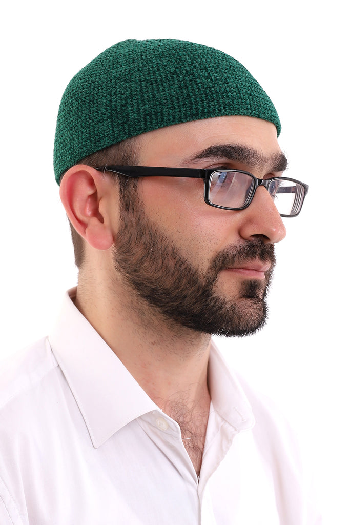 Muslim Winter Velvet Skullcap for Men, Islamic Caps, Islamic Gifts, Standart Size