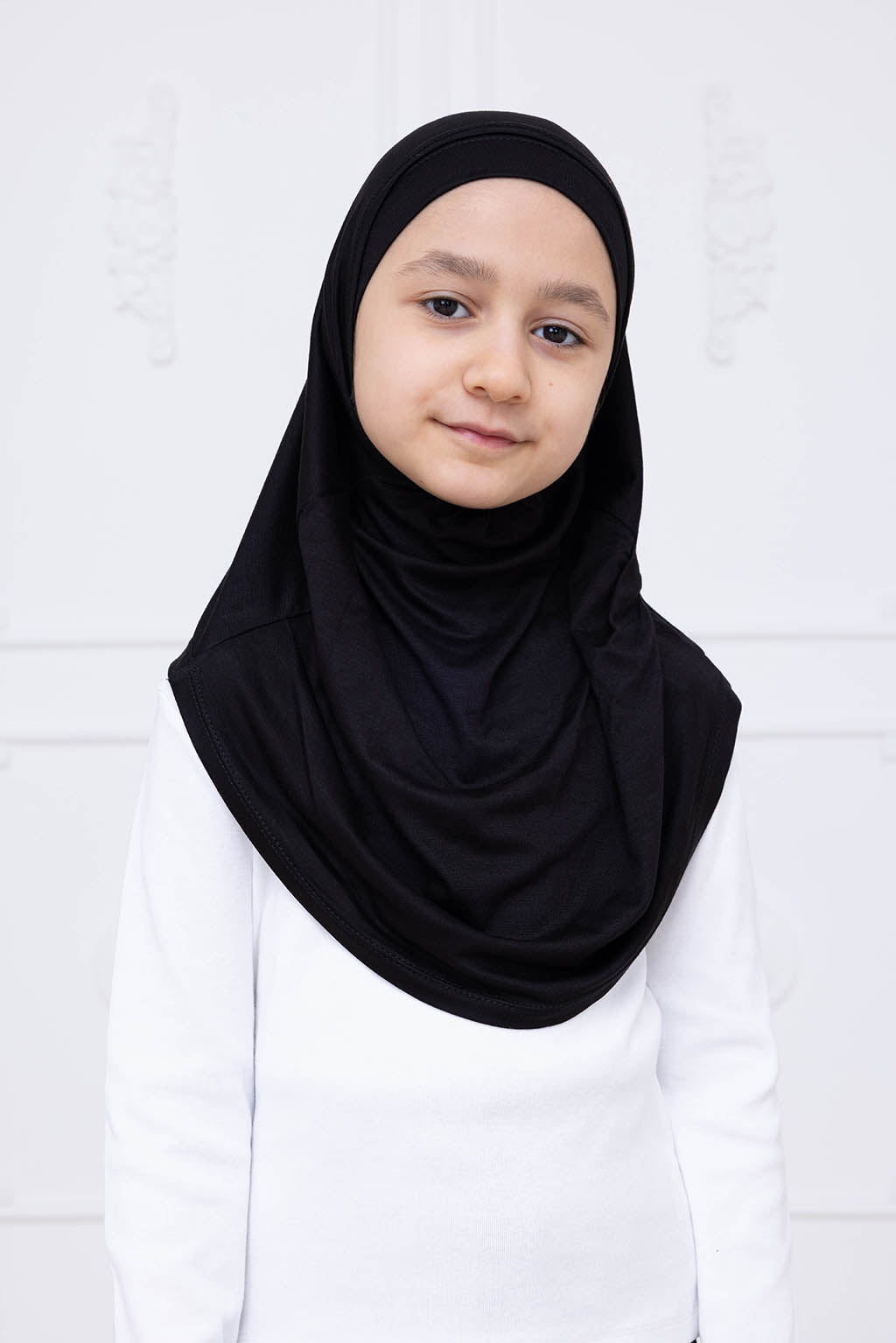 Ready to Wear Instant Hijab for Girls | Soft Viscose One-Piece Kids Headscarf for Daily Wear, Prayer & School