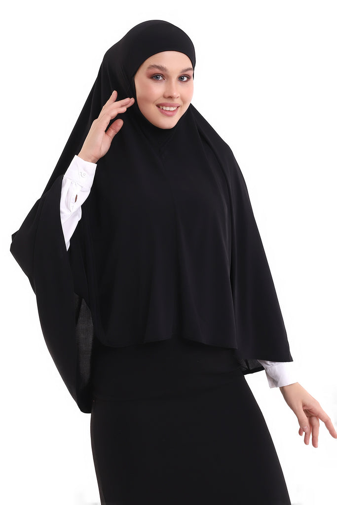 Women Muslim Pratical Sleeveless Hijab Headscarf, Islamic Dress