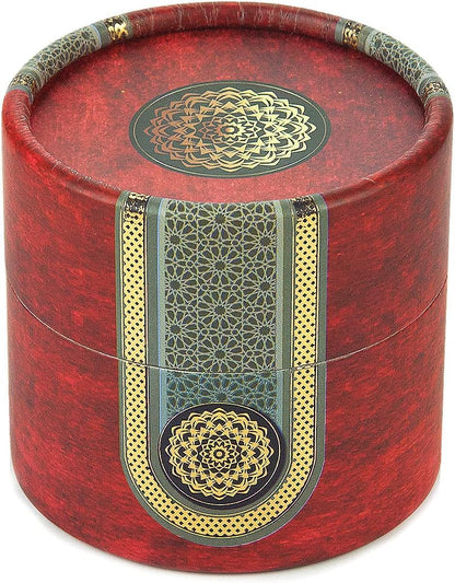 3 - Piece Mini Quran Gift Set | Pearl Rosary & Digital Tasbeeh Counter in Velvet Box | Islamic Gift Set - ihvan