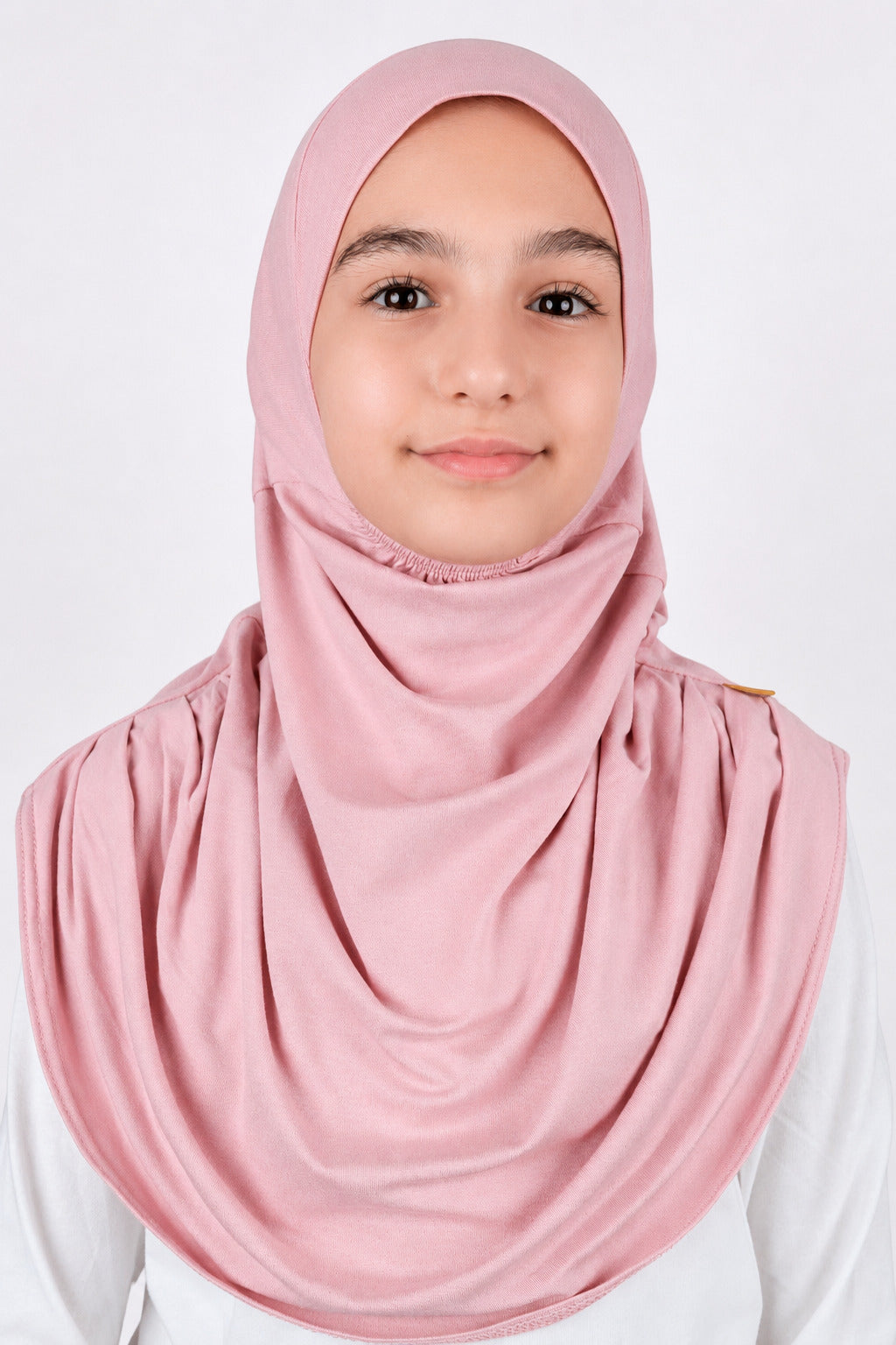Easy to Wear Instant Hijab for Girls | Soft Viscose One-Piece Kids Headscarf for School, Prayer