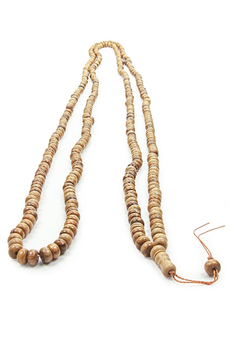 500 - Bead Buckthorn Wood Tasbeeh – 8 mm Round Prayer Beads for Zikr - ihvan