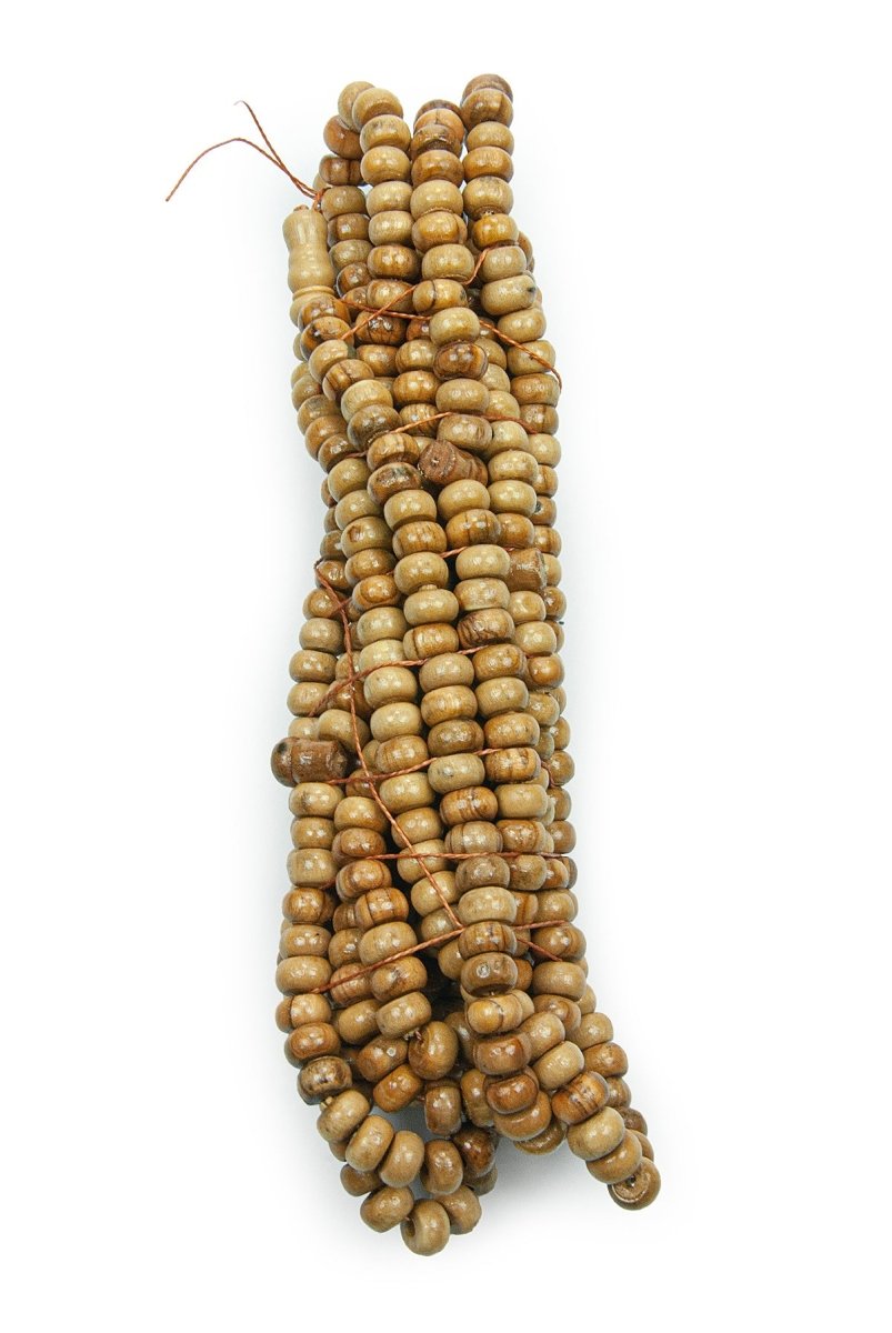 500 - Bead Buckthorn Wood Tasbeeh – 8 mm Round Prayer Beads for Zikr - ihvan